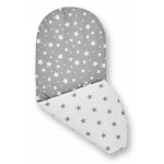 5 delni komplet Jukki Comfort Gray stars